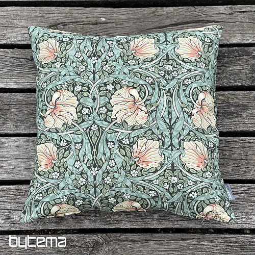 Decorative pillowcase GOLDEN FLOWERS