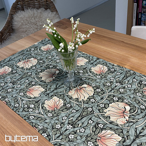 Tablecloth and scarf GOLDEN FLOWERS