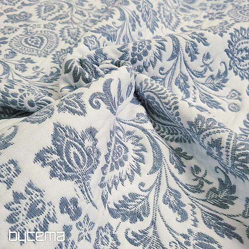Decorative fabric COSTA FLOR BLUE