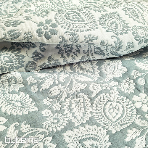 Decorative fabric COSTA FLOR GREY GREEN