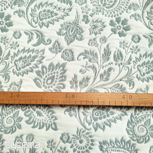 Decorative fabric COSTA FLOR GREY GREEN