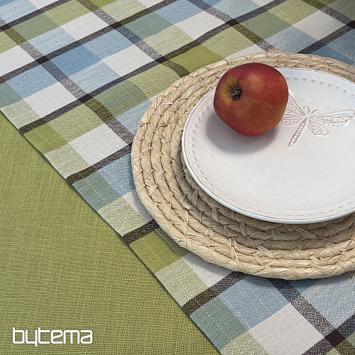 Tablecloth and scarf VALS GREEN