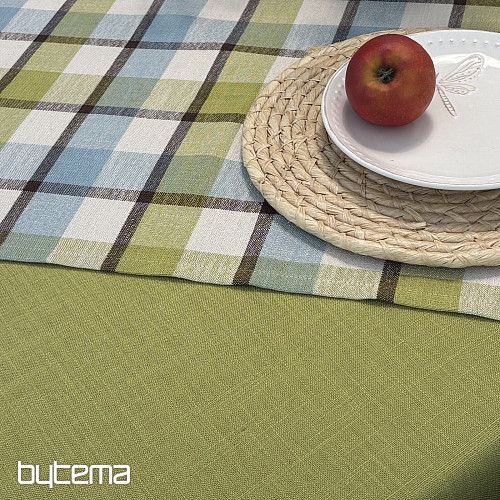 Tablecloth and scarf VALS GREEN