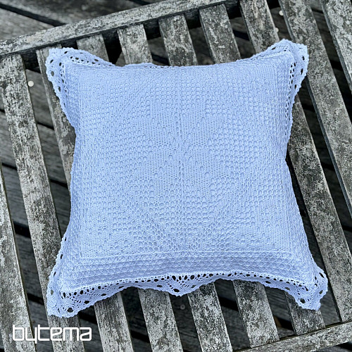 Lace decorative cover LACE white