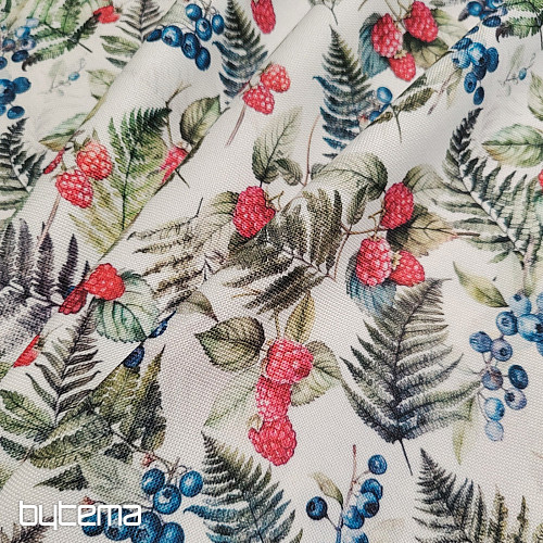 Decorative fabric FOREST BERRIES