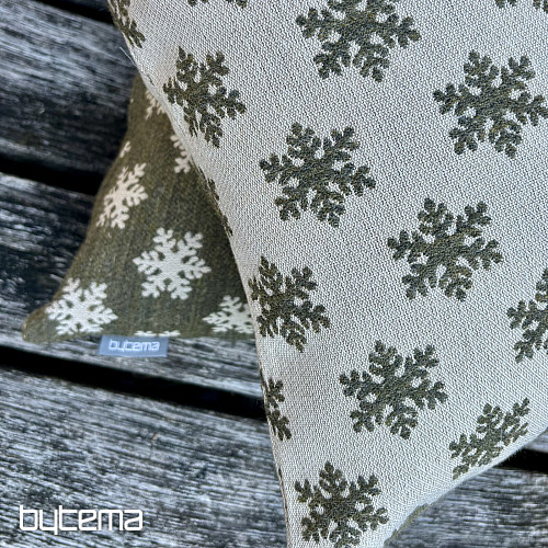 Luxurious decorative covering FLAKES BROWN-GREEN B