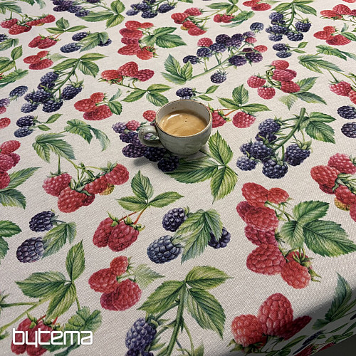 Tablecloth RASPBERRIES AND BLACKBERRIES