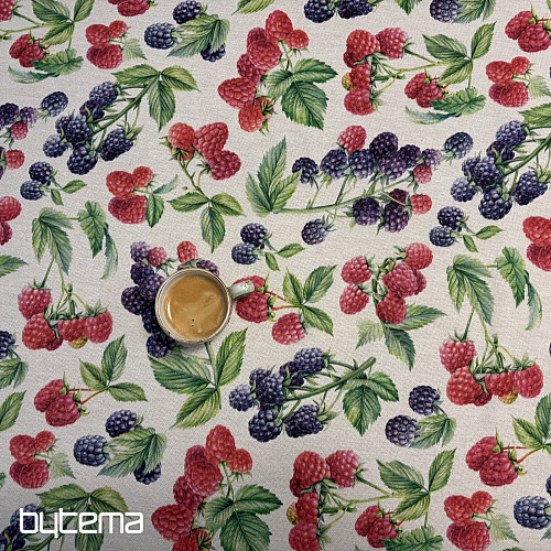 Tablecloth RASPBERRIES AND BLACKBERRIES