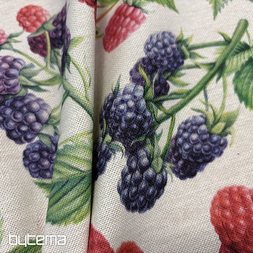 Tablecloth RASPBERRIES AND BLACKBERRIES