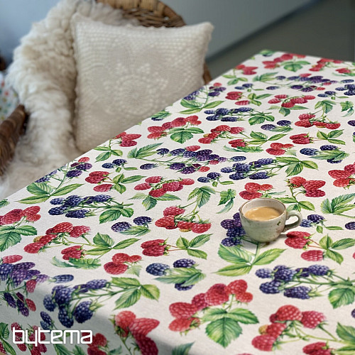 Tablecloth RASPBERRIES AND BLACKBERRIES