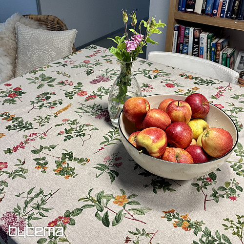 Tablecloth FLOWERS OREGON