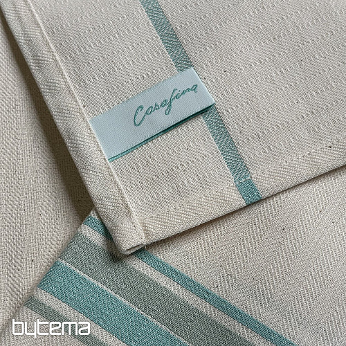 Towels FRENCH STRIPES AQUA 70x50 2pcs