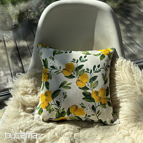 Decorative pillowcase LEMON TREE