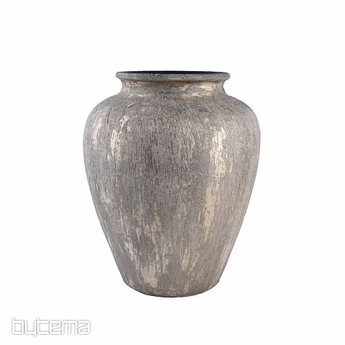 Ceramic vase TAVIR 24x30 rustic gold
