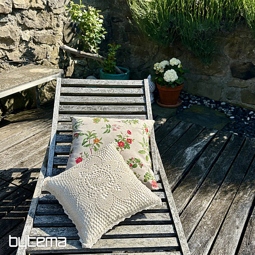 Decorative pillowcase FLOWERS OREGON