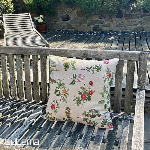 Decorative pillowcase FLOWERS OREGON