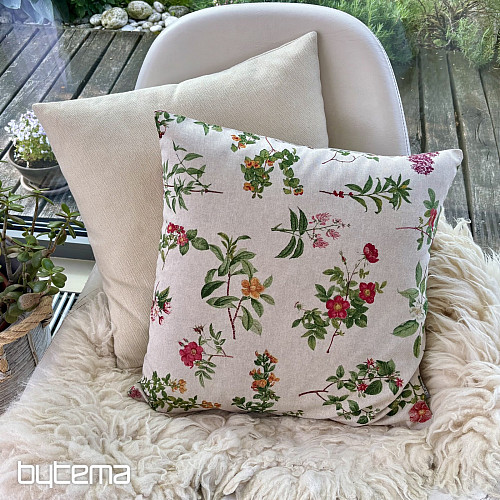 Decorative pillowcase FLOWERS OREGON