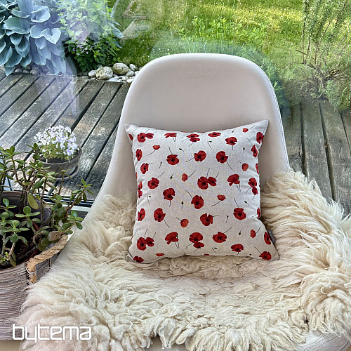 Decorative pillowcase POPPY POPPY
