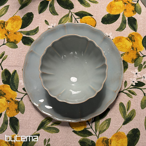 Plate ALENTEJO 27 cm turquoise