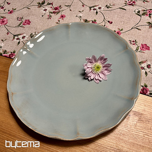 Plate ALENTEJO 27 cm turquoise