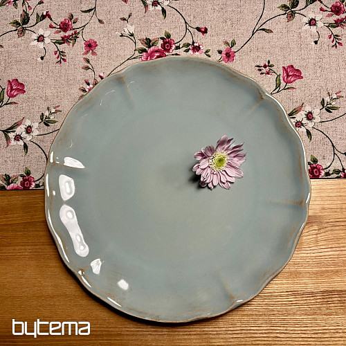 Plate ALENTEJO 27 cm turquoise