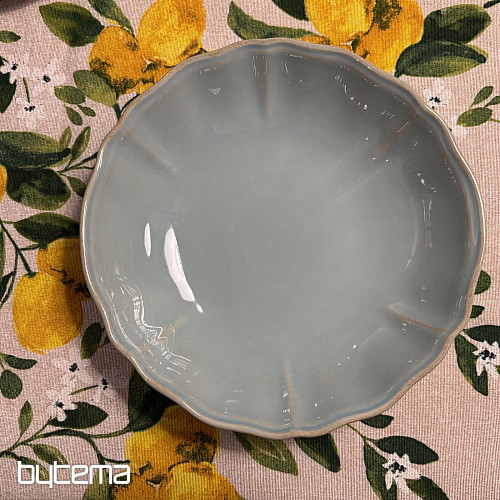Deep plate ALENTEJO 23 cm turquoise