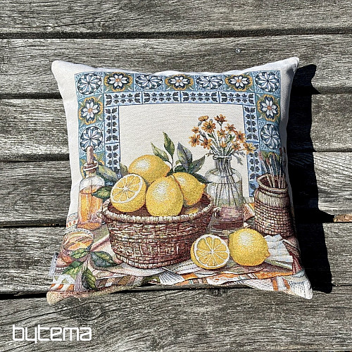 Tapestry pillowcase STILL LIFE WITH LEMONS