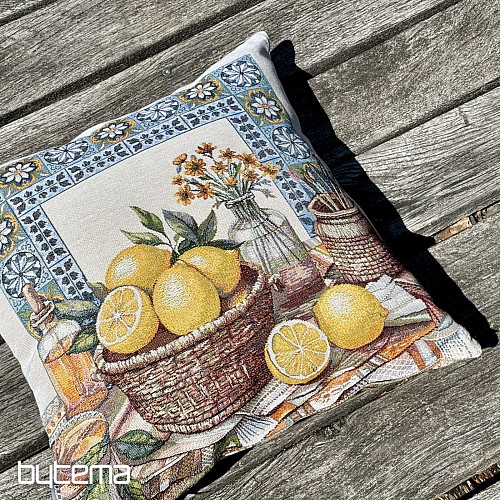 Tapestry pillowcase STILL LIFE WITH LEMONS
