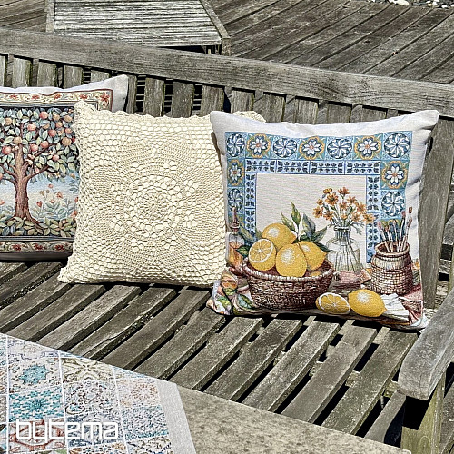 Tapestry pillowcase STILL LIFE WITH LEMONS