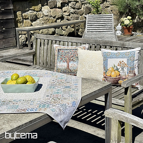 Tapestry tablecloth and scarf VINTAGE MOSAIC