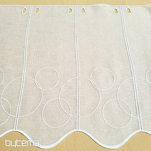 Curtain for stained glass GERSTER 11895/0001 GITA white