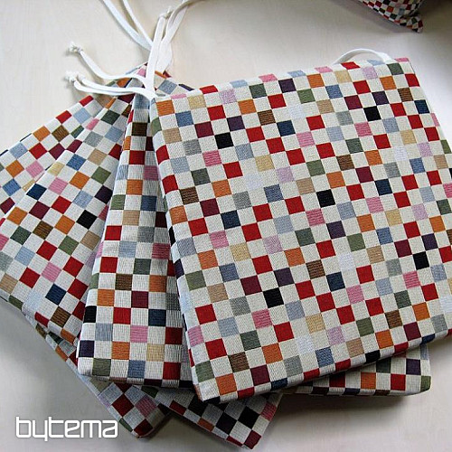 Decorative fabric CHESS 1 cm