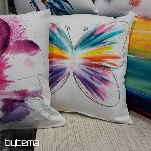 Decorative cushion cover PASTEL RAINBOW