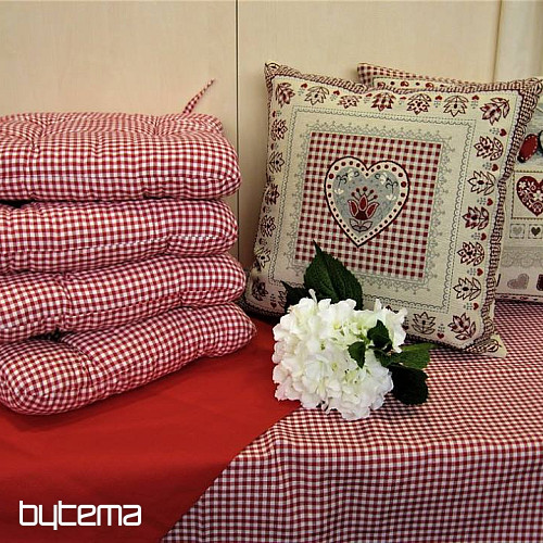 Decorative fabric IBIZA red