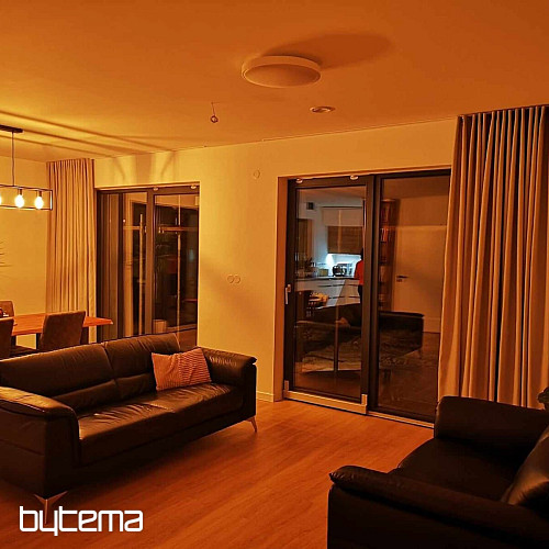 Unicolored design decorative fabric GERSTER 7650