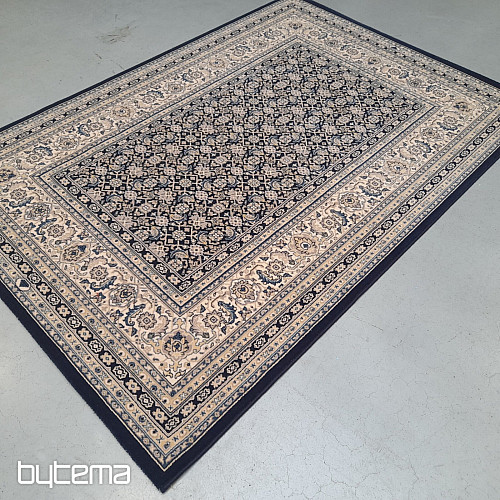 Woolen classic carpet ORIENT allover blue pattern