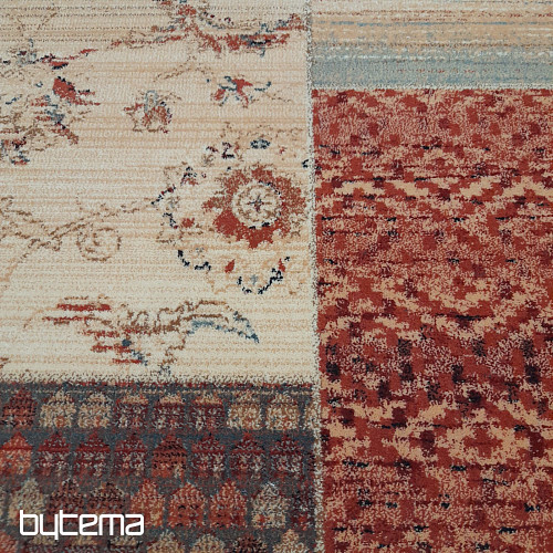 Luxury wool rugs KASHQAI PATCHWORK cream