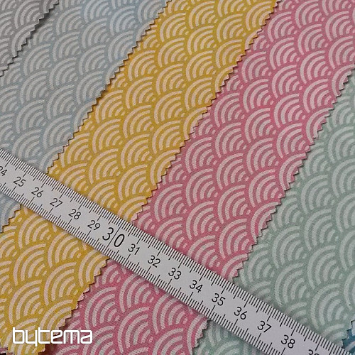 Cotton fabric SUSHIS dark gray