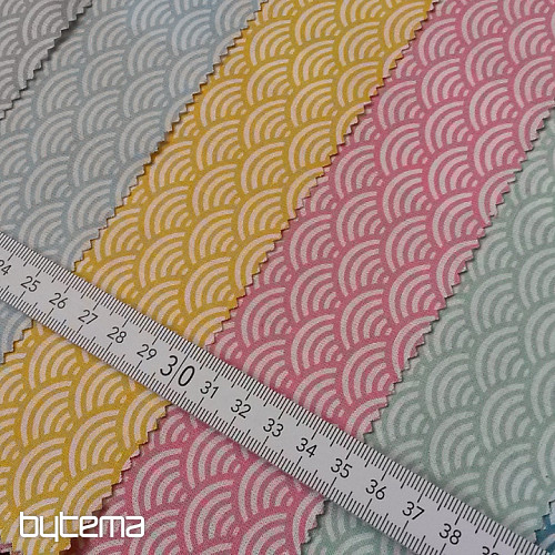 Decorative fabric SUSHIS absinthe