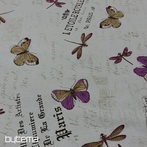 Decorative fabric MARIPOSAS butterflies