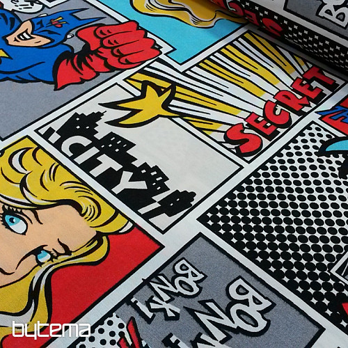 Decorative fabric KOMIKS 140