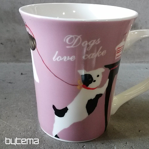 Mug DOGS LOVE CAKE 350ml