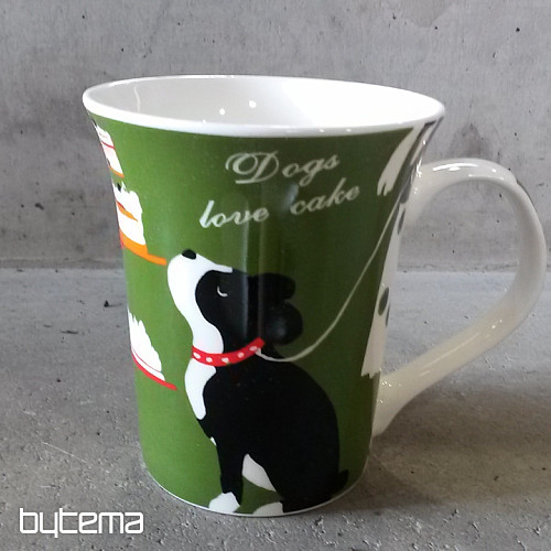 Mug DOGS LOVE CAKE 350ml