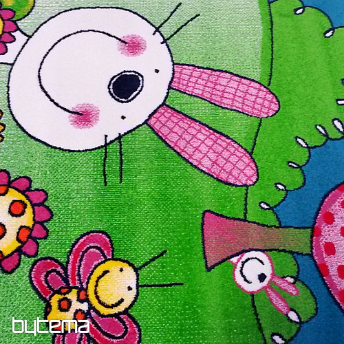 Childrens rug PINK BARE