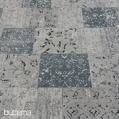 Modern carpet PIAZZO 12168 greyblue