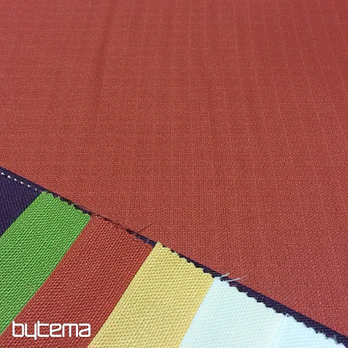 Decorative fabric Teflon terracotta 160cm
