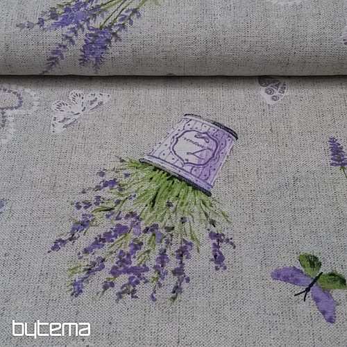 Decorative fabric LAVENDER Iilac