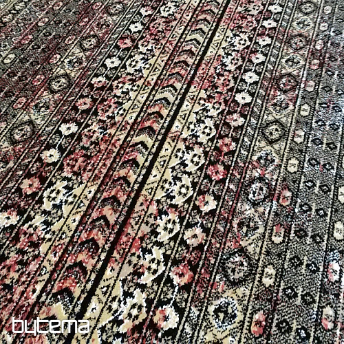 Modern exclusive carpet ETNO NOBLES black