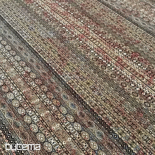 Modern exclusive carpet ETNO NOBLES black
