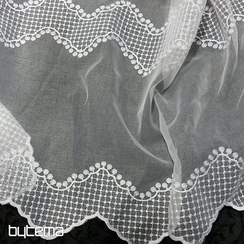 Embroidered curtain 353